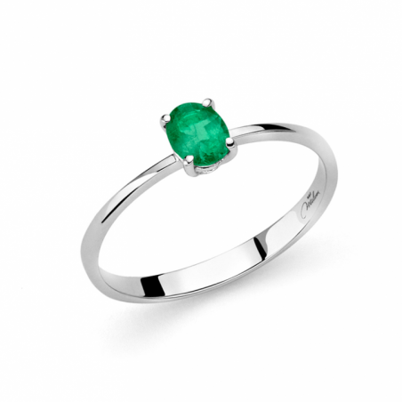 Miluna Anello Diamanti e Smeraldi LID3408
