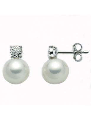 Miluna Orecchini Perle e Diamanti PER2356