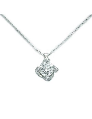 Miluna Collana Punti Luce Con Contorno CLD5066 Miluna