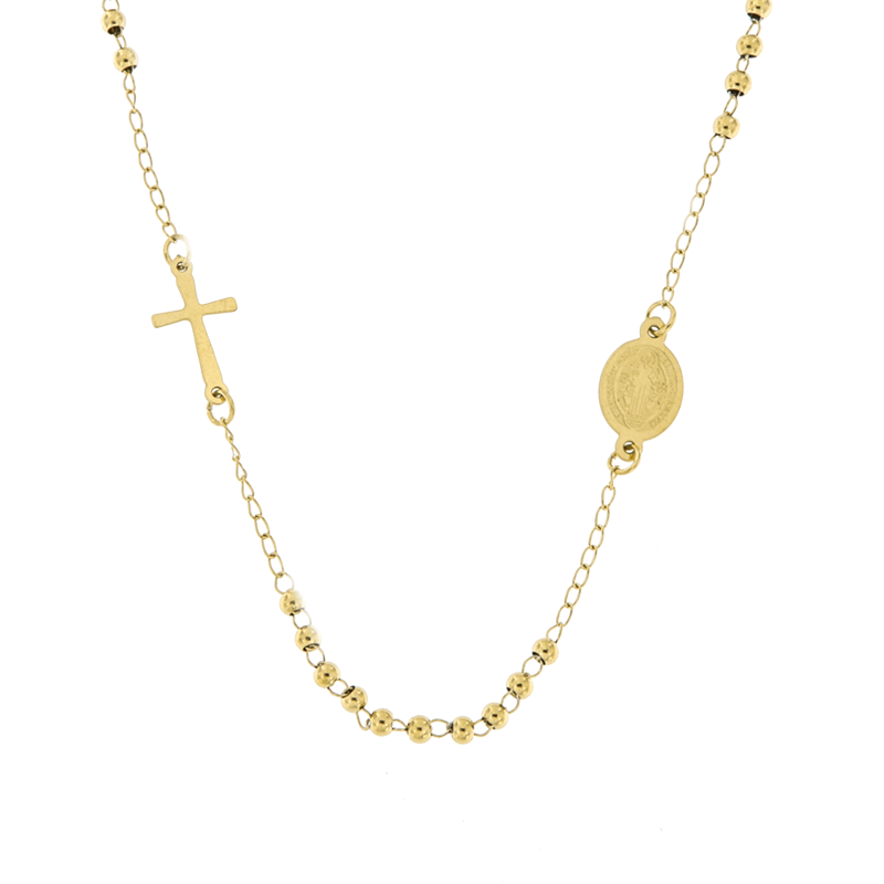 Sense Collana Unisex ROSARIO026 Sense Collana Unisex ROSARIO026