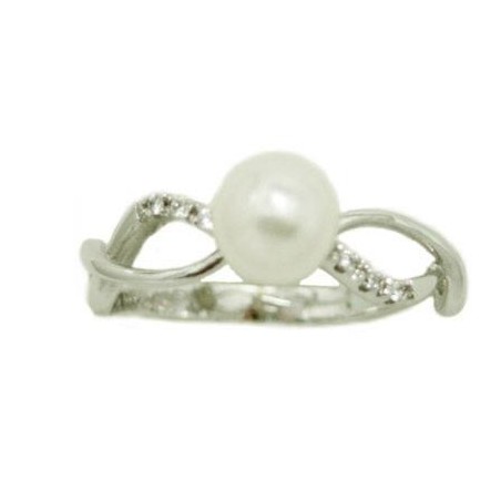 Diamanti e Emozioni Anello Anelli con  perle