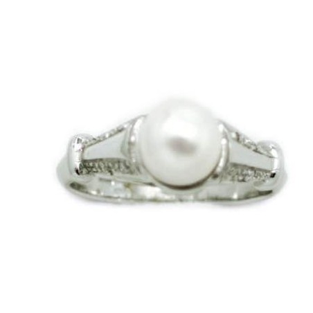 Diamanti e Emozioni Anello Anelli con  perle
