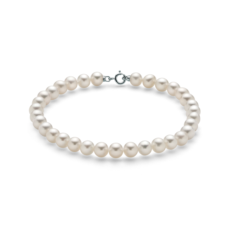 Miluna Bracciale Fili di Perle PBR2217