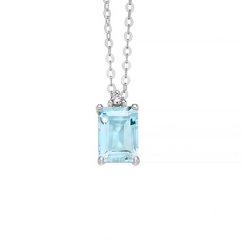 Miluna Collana Acquamarina CLD4531
