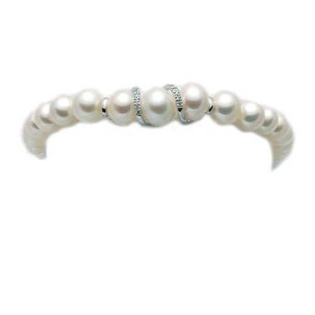 Miluna Bracciale Perle e Diamanti  PBR1530