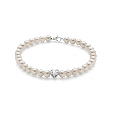 Miluna Bracciale Perle e Diamanti PBR3190