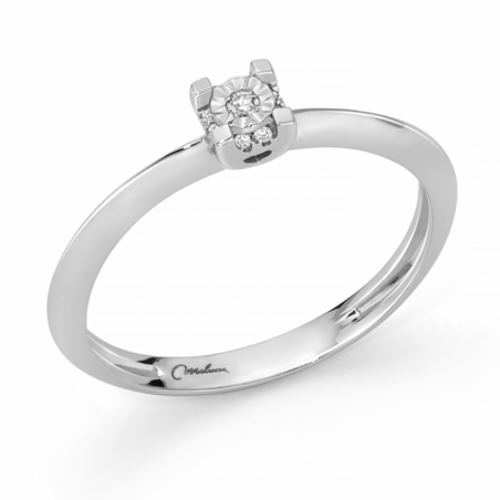 Miluna Anello Diamanti Solitari LID3588