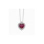 Miluna Collana Diamanti e Rubino CLD4501