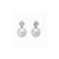 Miluna Orecchini Diamanti e Perle PER2651
