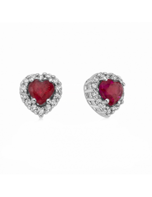 Miluna Orecchini Diamanti e Rubini ERD2668