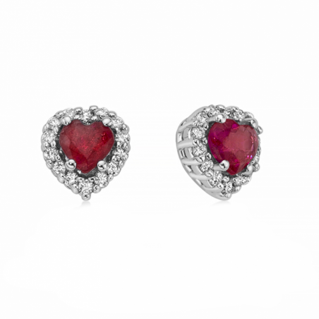 Miluna Orecchini Diamanti e Rubini ERD2668